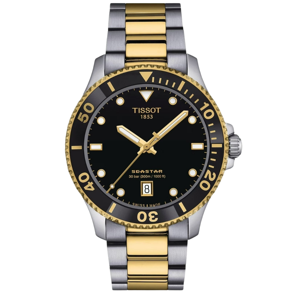 Tissot Seastar 1000 Men's Black Watch T1204102205100