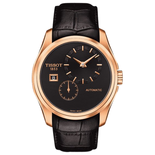 Tissot Men's Couturier Small Second Rose Gold T0354283605100