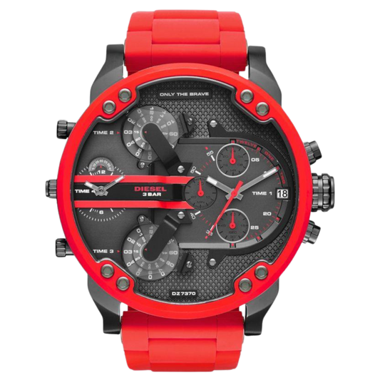 Diesel DZ7370 Men's Daddy 2.0 Red Chronograph Watch