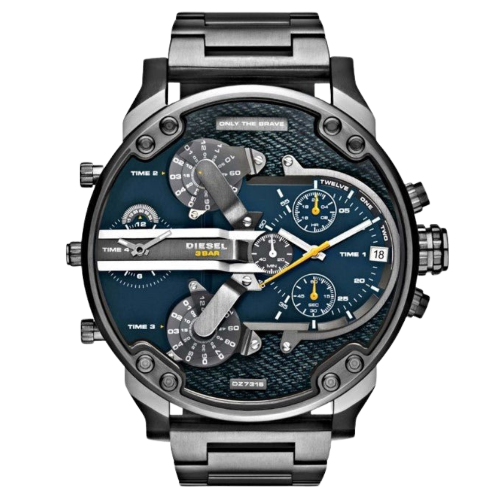 Diesel DZ7331 Men's Daddy 2.0 Gunmetal Chronograph Watch