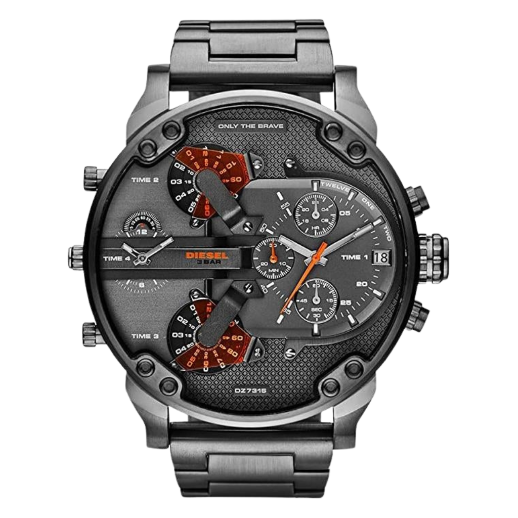 Diesel DZ7315 Men's Gunmetal Mr Daddy 2.0 Chronograph Watch