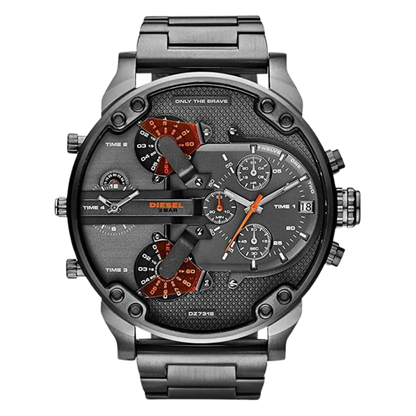 Diesel DZ7315 Men's Gunmetal Mr Daddy 2.0 Chronograph Watch