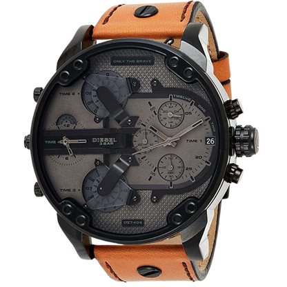 Diesel DZ7406 Men's Chronograph Mr Daddy 2.0 Brown Watch