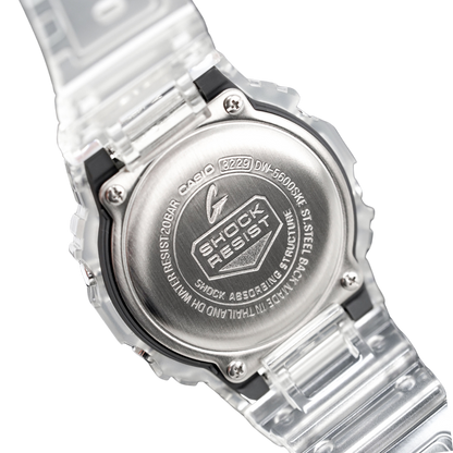 Casio G-Shock Men's Watch Skeleton Series Translucent DW-5600SKE-7DR